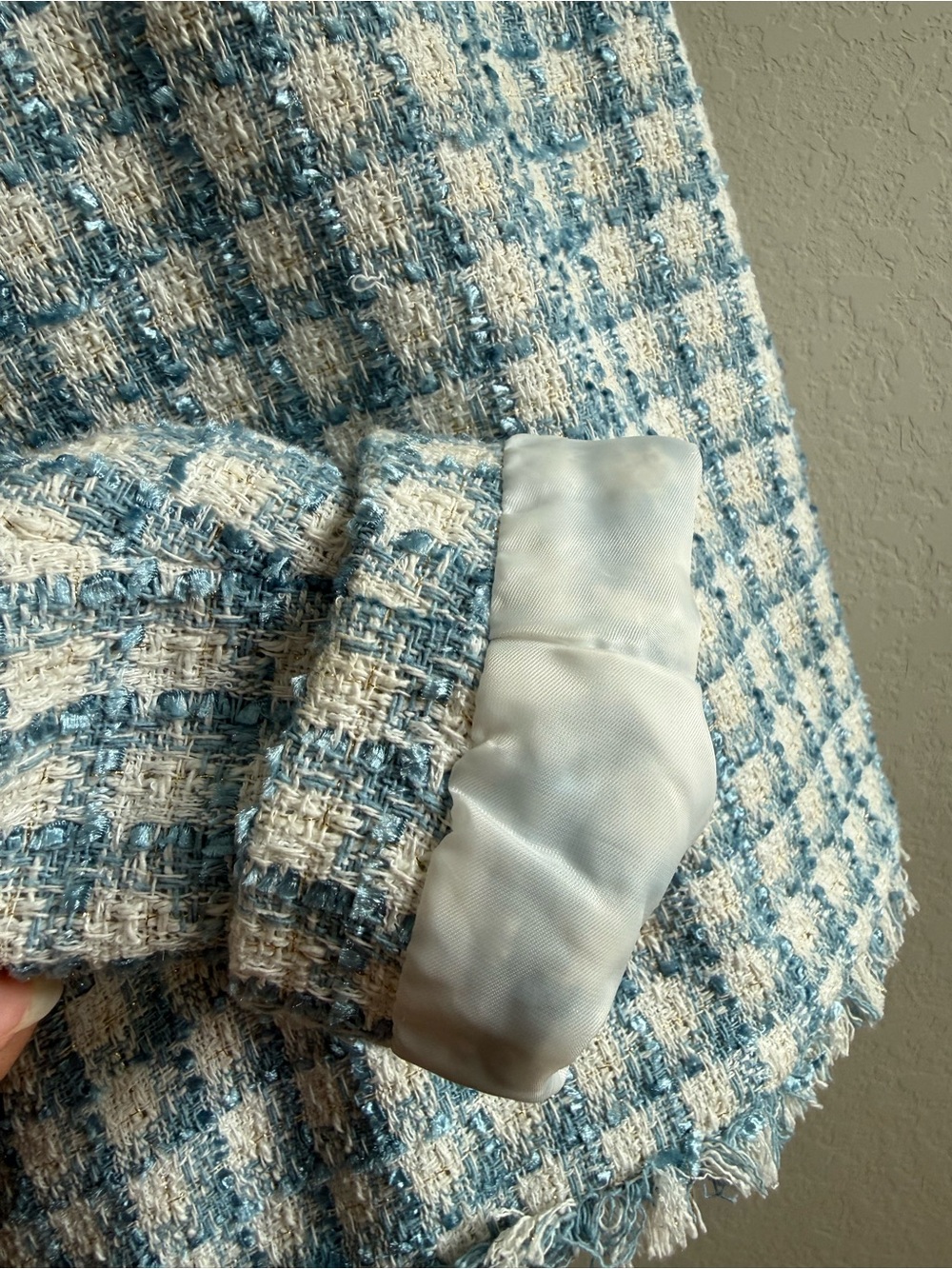 Rachel Zoe Preppy Tweed Blazer - Picture 8 of 10